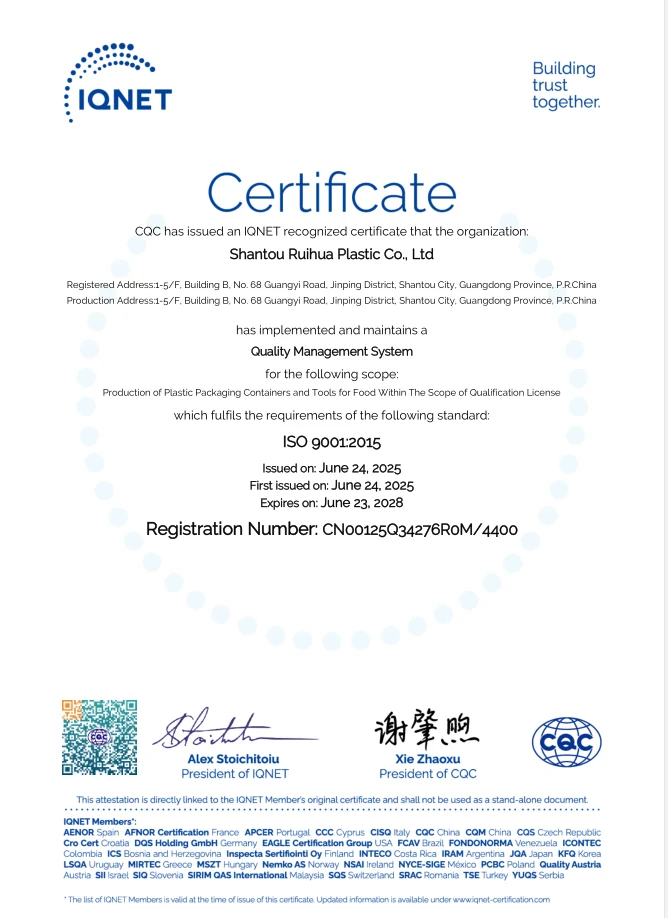 ISO 9001 certification