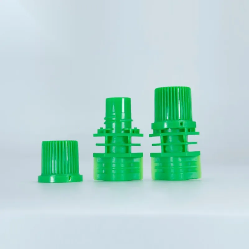 食品グレード素材 チリ・トマト用 8.6mm プラスチック製キャップ付き注ぎ口