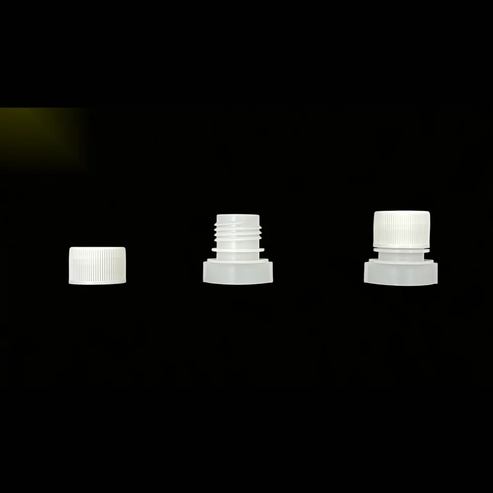 Pengilang Oem China Kantung reagen plastik Penutup Skru 22mm dengan muncung