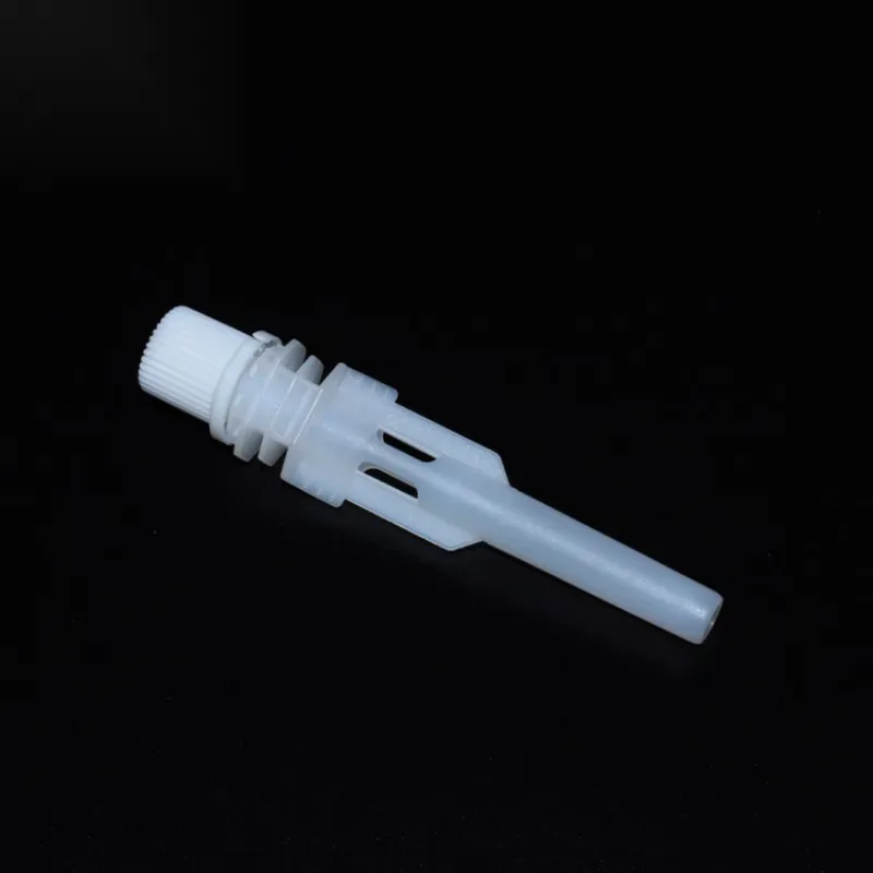 Boquilla de plástico RUIHUA de 8.6mm con tapa y cuello largo para bolsa de gelatina, jugo de fruta y leche