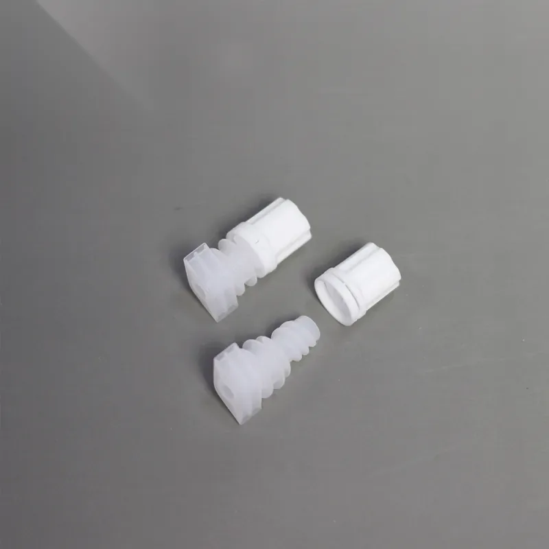 จุกสำหรับบรรจุภัณฑ์ซองพลาสติกยืดหยุ่น 5mm สำหรับถุงแชมพูขนาดเล็ก ซีลที่อุณหภูมิต่ำ 125-130