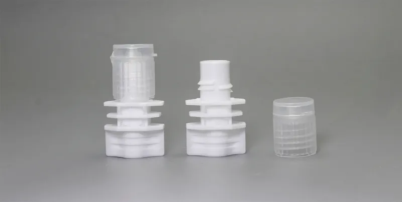 Penutup Muncung Flip Top Plastik 8.6 mm Bahan PP Kalis Usik untuk Pembungkusan Kantung Tegak Pencuci Tangan
