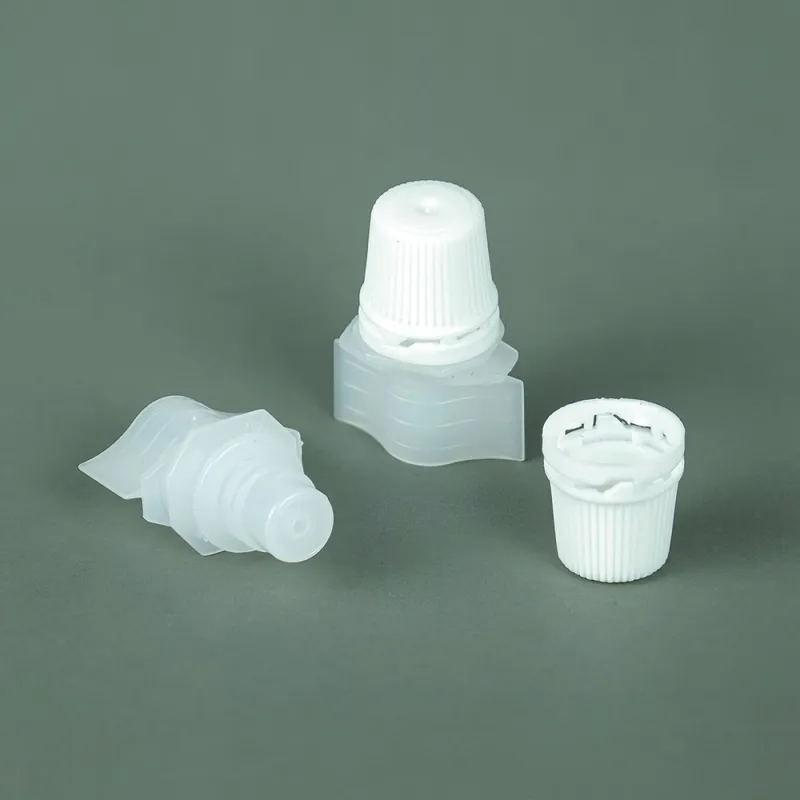 Muncung Plastik 1.2mm Baru dengan Penutup untuk Doypack Kantung Kosmetik Esen Losyen Minyak Pembersih